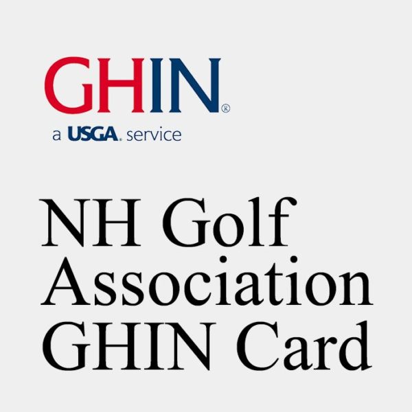 NH Golf Association GHIN card Pease Golf